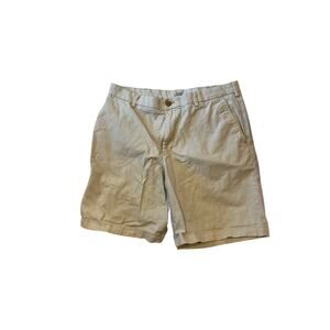Izod Saltwater Flat Front Chino Shorts Mens 34x9.5